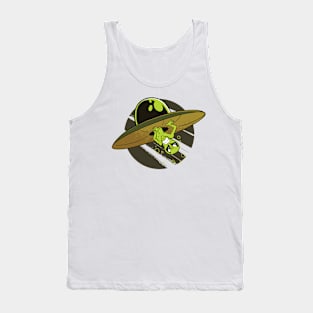 Weird Angry Alien Tank Top